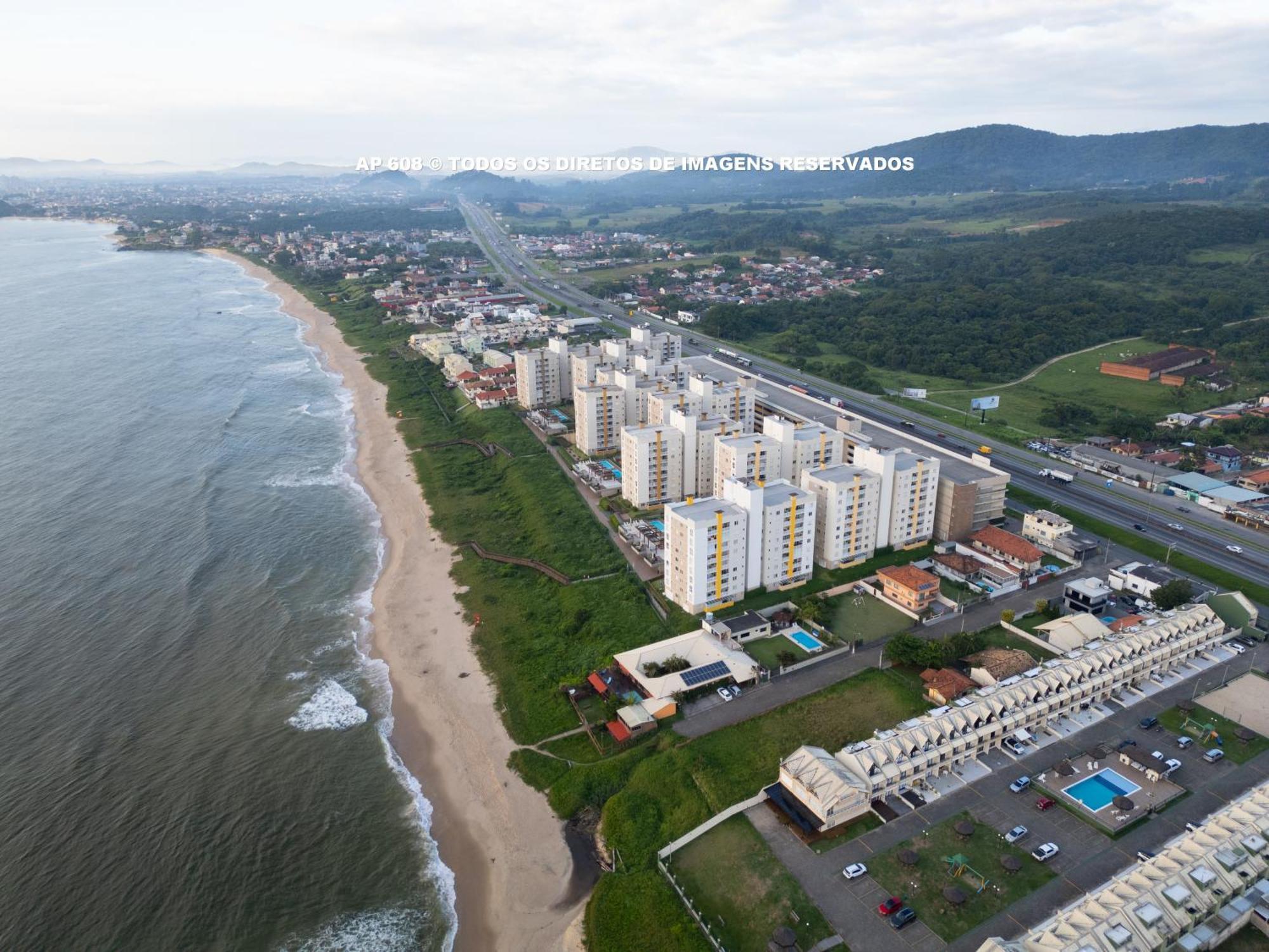 Aptos Completos Com Vista Mar Pe Na Areia Em Barra Velha Em Condominio Resort Com Spa, Piscina, Quadra De Futebol, Sala De Jogos, Brinquedoteca, Complexo Com Diversos Comercios Exterior photo